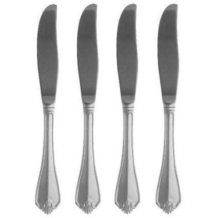 Oneida King James Set of 4 Dessert Knives 18/10 Stainless 7 7/8